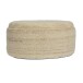 Sitzhocker >WL7.426< mit Stauraum, in Braun, Wollstoff - 81x62x40cm (LxBxH)