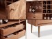 Barschrank >WL7.441< in Akazie, Massivholz - 90x78x45cm (BxHxT)