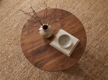 Couchtisch >WL7.454< in Mango, Massivholz - 40x60cm (HxD)