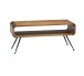 Couchtisch >WL7.455< in Mango, Massivholz - 105x40x45cm (LxBxH)