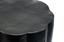 Beistelltisch >WL7.470< in Schwarz, Aluminium - 50x41cm (HxD)