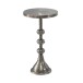 Beistelltisch >WL7.475< in Silber, Aluminium - 56x30cm (HxD)
