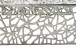 Couchtisch >WL7.502< in Silber, Aluminium - 60x31x60cm (BxHxT)