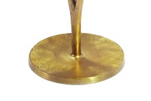 Beistelltisch >WL7.518< in Gold, Aluminium - 57x30x57cm (LxBxH)