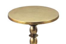 Beistelltisch >WL7.539< in Gold, Aluminium - 56x40cm (HxD)