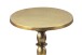 Beistelltisch >WL7.539< in Gold, Aluminium - 56x40cm (HxD)