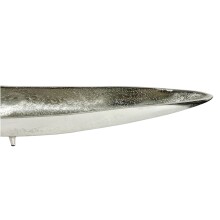 Dekofigur >WL7.568< in Silber, Aluminium - 60x10x7cm (LxBxH)