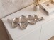 Dekofigur >WL7.577< in Silber, Aluminium - 61x18x3cm (LxBxH)