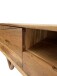 Lowboard >WL7.593< in Akazie, Massivholz - 160x46x40cm (BxHxT)