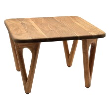Couchtisch >WL7.594< in Akazie, Massivholz - 60x40x60cm (BxHxD)