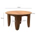 Couchtisch >WL7.598< in Akazie, Massivholz - 36x60cm (HxD)