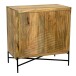 Sideboard >WL7.608< in Mango, Massivholz - 91x96x50cm (BxHxT)