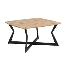 Couchtisch >WL7.638< in Eiche Dekor, Holzwerkstoff...