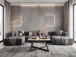 Couchtisch >WL7.638< in Eiche Dekor, Holzwerkstoff - 75x40x75cm (BxHxT)