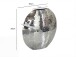 Dekovase >WL7.697< in Silber, Metall - 40x10x35cm (LxBxH)