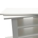 TV-Regal >WL7.772< in Weiß, Holzwerkstoff - 78x51x38cm (BxHxT)