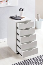 Rollcontainer >WL7.773< in Weiß,...