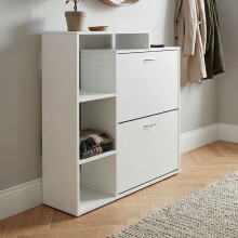 Schuhkipper >WL7.774< in Weiß, Holzwerkstoff...