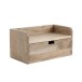 Nachttisch >WL7.781< hängend, in Akazie, Massivholz - 45x20x30cm (BxHxT)