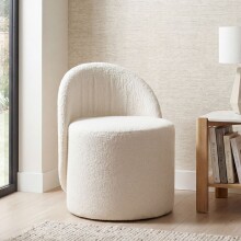 Cocktailsessel >WL7.787< in Beige, Bezug:...
