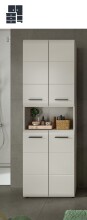 Hochschrank >Ice< in Kaschmir - 30/60/90x185x30cm...