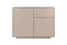 Kommode >Sivas < in Sand, Holzwerkstoff - 120x90x37,5cm (BxHxT)
