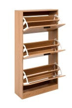 Schuhkipper >Zwolle< in Dekor Eiche, Holzwerkstoff...