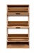 Schuhkipper >Zwolle< in Dekor Eiche, Holzwerkstoff - 60x117x24cm (BxHxT)
