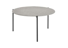 Couchtisch >Carlo< in Grau / schwarz, Keramik /...