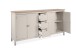 Sideboard >Bergen< in samt / Dekor Artisan Eiche - 180x90x40 (BxHxT)