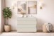 Sideboard >ONDA< in matt Kaschmir, Holzwerkstoff - 98x81,5x40 (BxHxT)