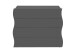Sideboard >ONDA< in Matt Anthrazit, Holzwerkstoff - 98x81,5x40 (BxHxT)