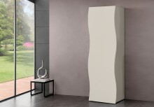 Garderobenschrank >ONDA< in matt Kaschmir -...
