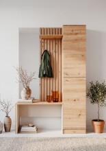 Kompaktgarderobe >Medan< in Dekor Artisan Oak /...
