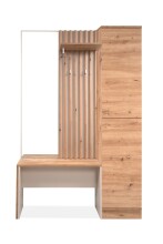 Kompaktgarderobe >Medan< in Dekor Artisan Oak /...