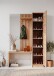 Kompaktgarderobe >Medan< in Dekor Artisan Oak / samt - 122x190x37 (BxHxT)
