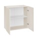 Kommode >ONDA< in matt Kaschmir, Holzwerkstoff - 89,7x81,7x40cm (BxHxT)