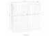 Kommode >ONDA< in Matt Anthrazit, Holzwerkstoff - 89,7x81,7x40cm (BxHxT)