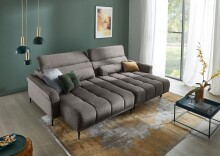 Big-Sofa >Wolve< 2x elektr. Verstellung, Aragon...