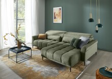 Ecksofa >Wolve< elektr. Sitzverstellung, Aragon...