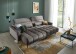 Ecksofa >Wolve< elektr. Sitzverstellung, Aragon dunkelgrau  - 277x108x179cm (BxHxT)