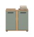 Waschbeckenunterschrank >Blake< in Artisan Eiche Nachbildung/Salbei