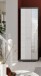 Garderobenschrank >Scout< in Rauchsilber/Weiß hochglanz - 62x197x37cm (BxHxT)